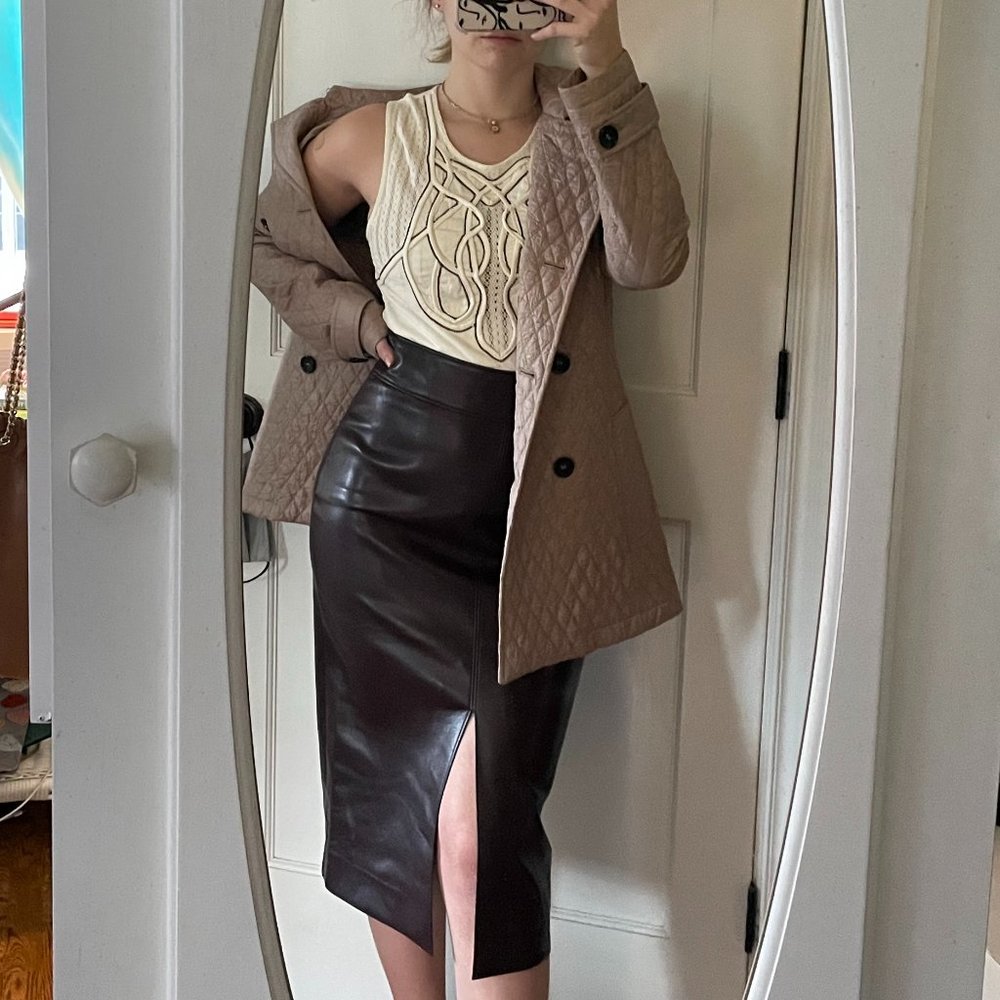 Free People Peplum Shirt